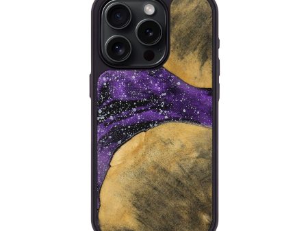 iPhone 15 Pro Wood+Resin Phone Case - Therese (Cosmos, 699440) on Sale