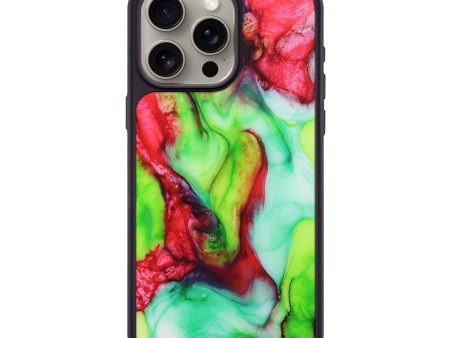 iPhone 15 Pro Max Wood+Resin Phone Case - Dave (Watercolor, 697167) Cheap