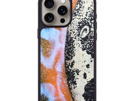 iPhone 15 Pro Max Wood+Resin Phone Case - Jimmy (Eclipse, 698068) Online Sale