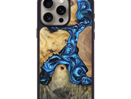 iPhone 15 Pro Max Wood+Resin Phone Case - Jake (Mosaic, 694816) Online