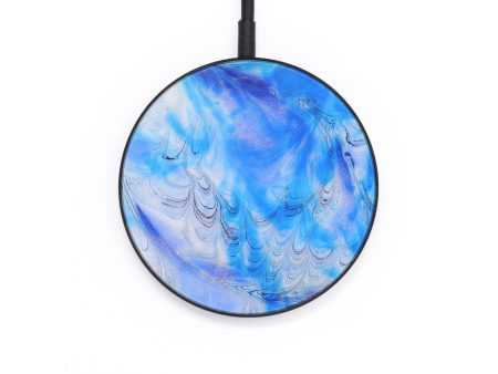 Circle Wood+Resin Wireless Charger - Angela (Pattern, 695475) Sale