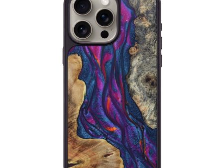 iPhone 15 Pro Max Wood+Resin Phone Case - Giovanni (The Lab, 694903) Online