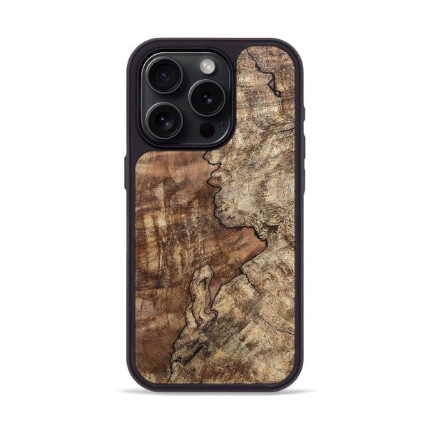 iPhone 15 Pro  Phone Case - Francisco (Wood Burl, 696559) Fashion