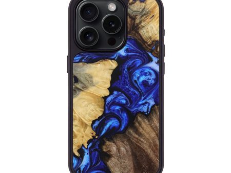 iPhone 15 Pro Wood+Resin Phone Case - Stanley (Mosaic, 694788) Supply