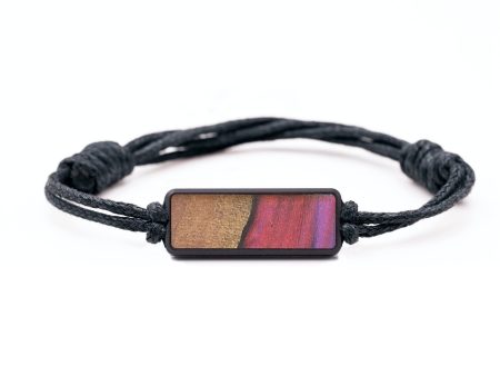 Classic Wood+Resin Bracelet - Ty (Red, 694691) Online Sale