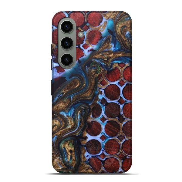 Galaxy S24 Plus Wood+Resin Live Edge Phone Case - Tori (Pattern, 696313) Online now