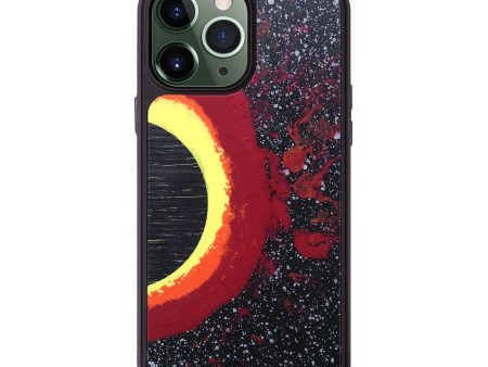 iPhone 13 Pro Max Wood+Resin Phone Case - Ezra (Eclipse, 697971) Online Sale