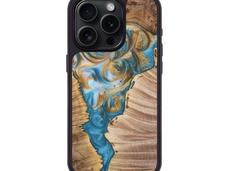 iPhone 15 Pro Wood+Resin Phone Case - Zara (Mosaic, 695179) Discount