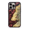 iPhone 15 Pro Max Wood+Resin Phone Case - Maxwell (Red, 697549) Online