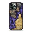 iPhone 13 Pro Max Wood+Resin Phone Case - Daphne (Purple, 695385) Sale