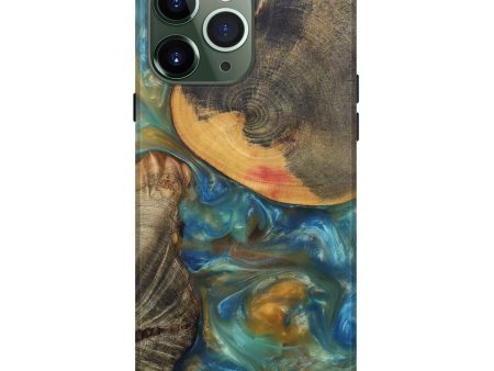 iPhone 13 Pro Max Wood+Resin Live Edge Phone Case - Keegan (Clear, 695928) For Discount