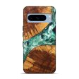 Pixel 8 Pro Wood+Resin Live Edge Phone Case - Isabelle (Green, 699166) Fashion