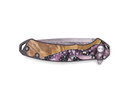 EDC Wood+Resin Pocket Knife - Vernon (Cosmos, 695017) For Discount