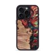 iPhone 15 Pro Wood+Resin Phone Case - Miley (Red, 699160) For Cheap