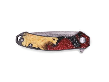 EDC Wood+Resin Pocket Knife - Willard (Cosmos, 695410) Hot on Sale