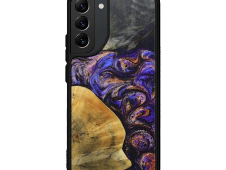 Galaxy S22 Plus Wood+Resin Phone Case - Maude (Purple, 696965) For Cheap