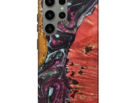 Galaxy S24 Ultra Wood+Resin Live Edge Phone Case - Adonis (The Lab, 696410) Fashion