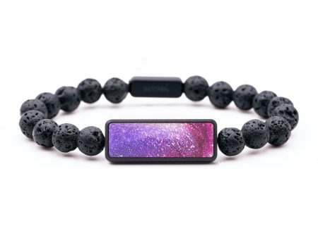 Lava Bead ResinArt Bracelet - Kenneth (Watercolor, 694651) Online Sale