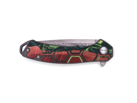 EDC Wood+Resin Pocket Knife - Eloise (Pattern, 694237) Supply