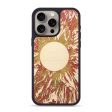 iPhone 15 Pro Max Wood+Resin Phone Case - Marlene (Eclipse, 698073) For Sale