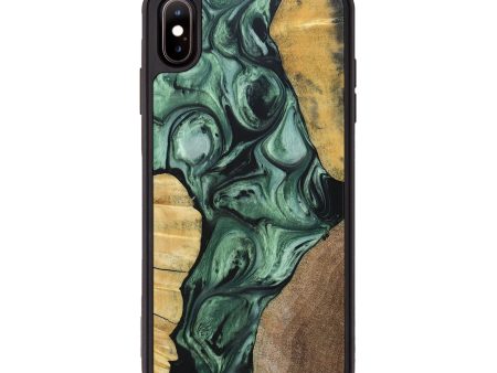 iPhone Xs Max Wood+Resin Phone Case - Prince (Mosaic, 694780) Online Hot Sale