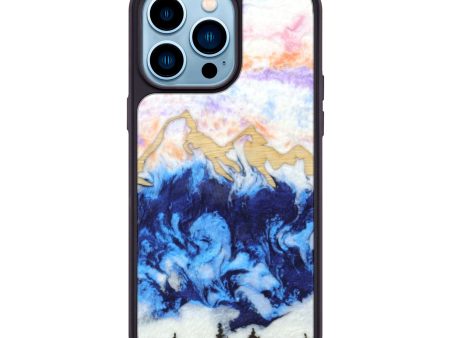 iPhone 14 Pro Max Wood+Resin Phone Case - Eliana (The Lab, 695847) Hot on Sale